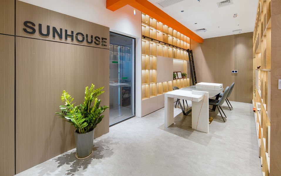 Κίνα Foshan Huiju Decoration Material Co. Ltd. Σχεδιάγραμμα επιχείρησης 