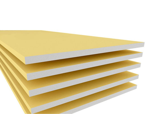 ο 12mm εκλεπτυμένος πίνακας γύψου φίμπεργκλας ακρών ενίσχυσε 1220mm X 2440mm