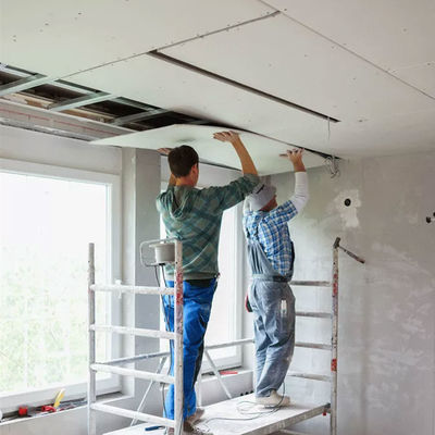 Καλή τιμή Διακοσμητικός πίνακας ασβεστοκονιάματος 12mm, πίνακας 4x8 γύψου για το εσωτερικό χώρισμα τοίχων σε απευθείας σύνδεση