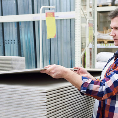 Καλή τιμή νερό πινάκων γύψου 4x8 12mm ανθεκτικό για το διακοσμητικό ανώτατο όριο σε απευθείας σύνδεση