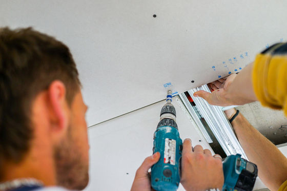 Καλή τιμή Αντι ωίδιο 12mm φύλλα γυψοσανίδας, συνηθισμένος πίνακας γύψου για τη βιβλιοθήκη ξενοδοχείων σε απευθείας σύνδεση