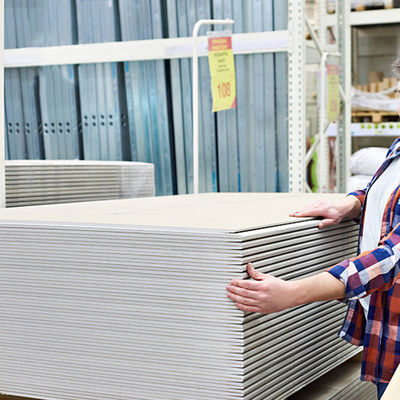 ΑΠΟΤΕΛΕΙΑ 1200x2400mm Απευθείας πώληση Εμπορεύματα ανακαίνιση κτιρίων ξυλοπετρώματος γύψος πλακέτο πλακέτο