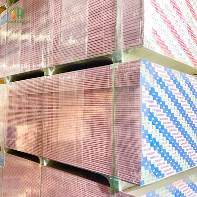 Καλή τιμή Χονδρική πώληση 12Mm Gybsum Board Dry Wall 9,5Mm/10,5Mm/12Mm Noncombustible Fire Resistant Gypsum Board σε απευθείας σύνδεση