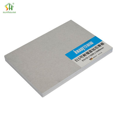 Καλή τιμή Γυψοσανίδα 9.5mm Ελαφριά 1220x2440mm 4x8ft Πλακέτα Γυψοσανίδας Εύκολη Εγκατάσταση Εσωτερικού Χώρου σε απευθείας σύνδεση