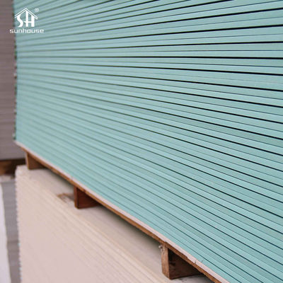 Καλή τιμή 12.5 χιλιοστών Πράσινο Γύψο 4x8ft για εσωτερικούς τοίχους σε απευθείας σύνδεση