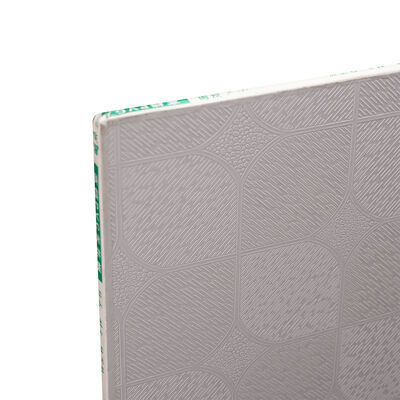 Καλή τιμή Σύγχρονη καλλιτεχνική 4X8 PVC οροφή Τσιμεντένια πάνελ Ηχητικά αδιάβροχα Υδροσβέστη LED Αλουμινίου οροφή Plafond για ξενοδοχεία Πυροσβεστικό χαρακτηριστικό σε απευθείας σύνδεση